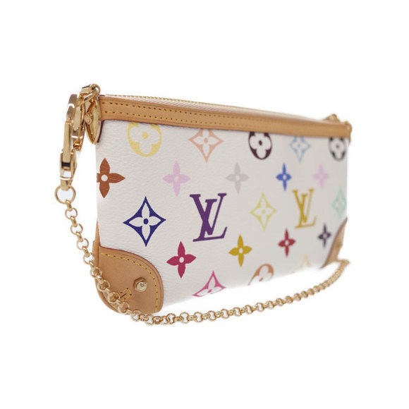 Louis Vuitton Pouch Pochette Monogram Brown Accessory Mila - Picture 1 of 9